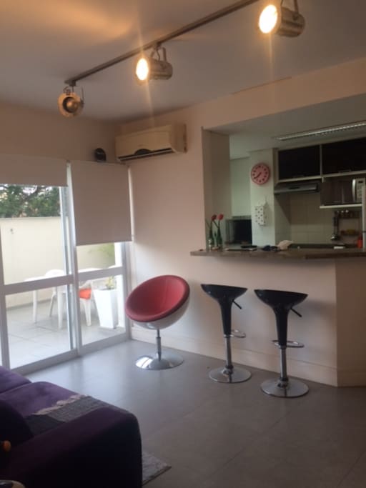 Sala com terraço