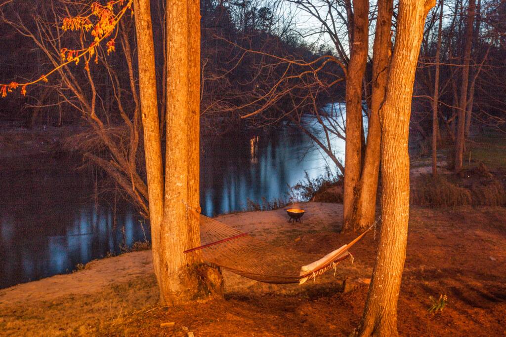 Relax at water`s edge