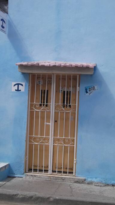 Frente de la casa