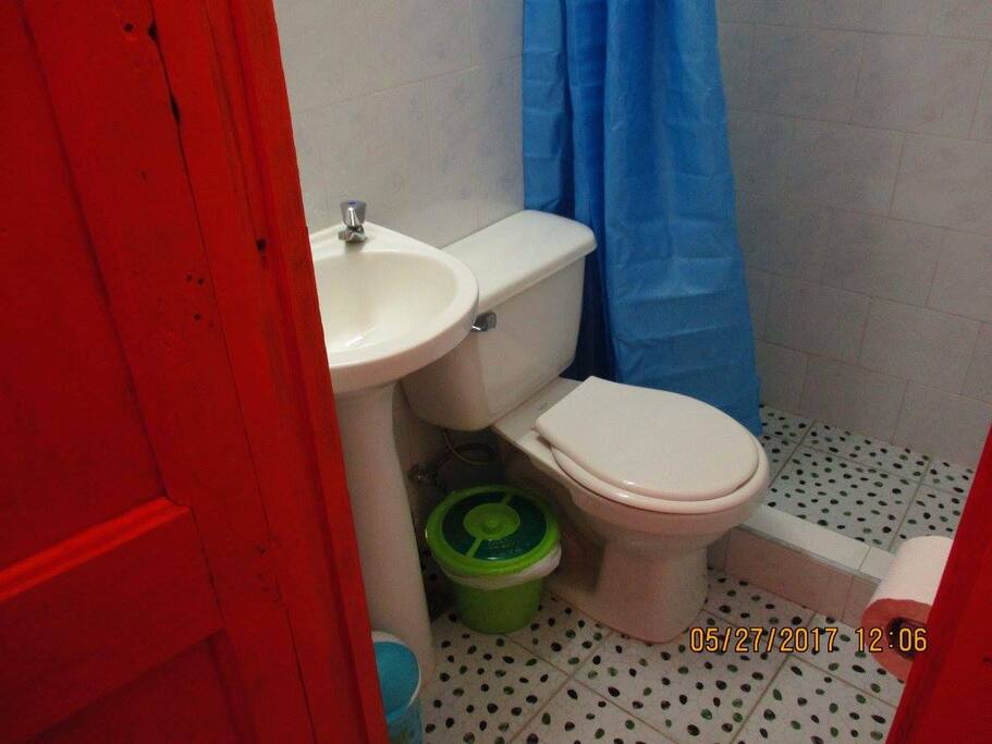 Clean, newly renovated bathrooms.