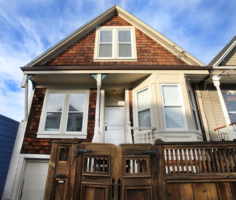 Front of the house