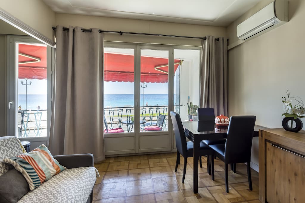vue de l'appartement
