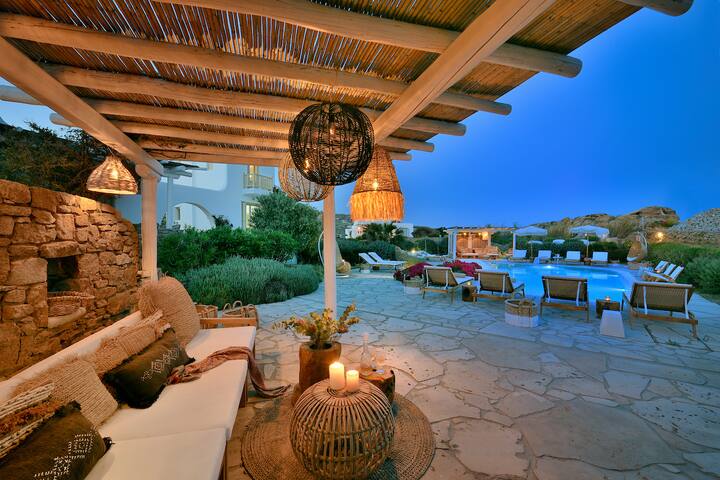 Luxury Villa Posidonia Mykonos Private Pool gallery image 2