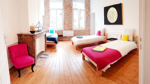 Top Airbnb: Beautiful charming house, heart of old-Douai in Douai