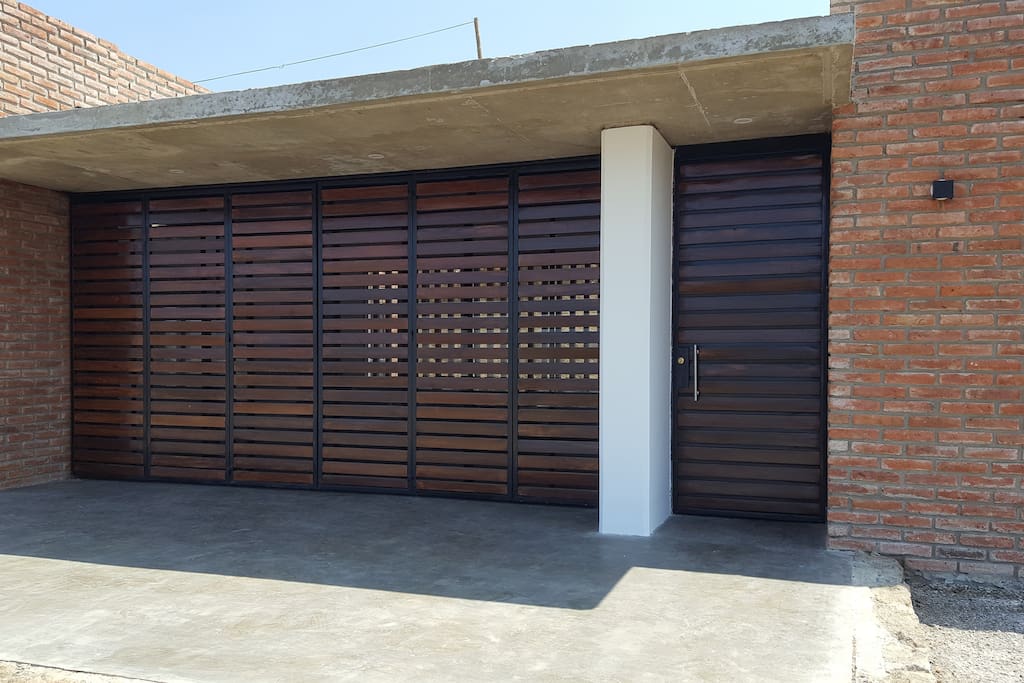 Beautiful modern style doors and very secure.