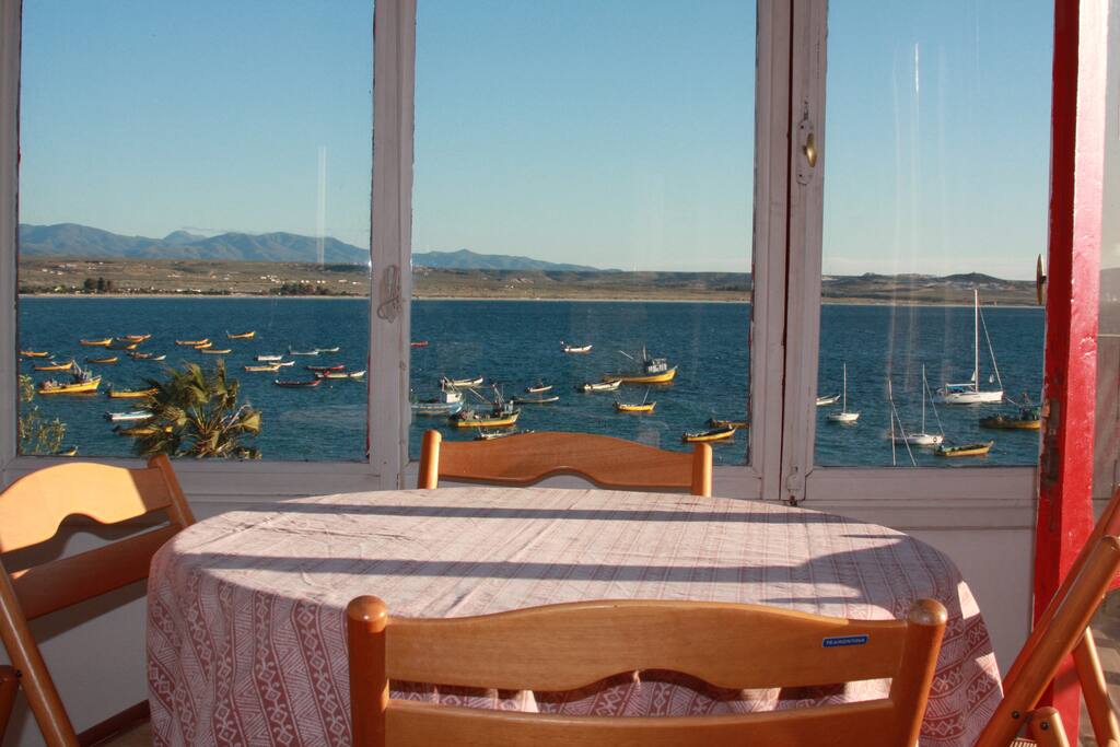 comedor cabaña para 2 personas.
