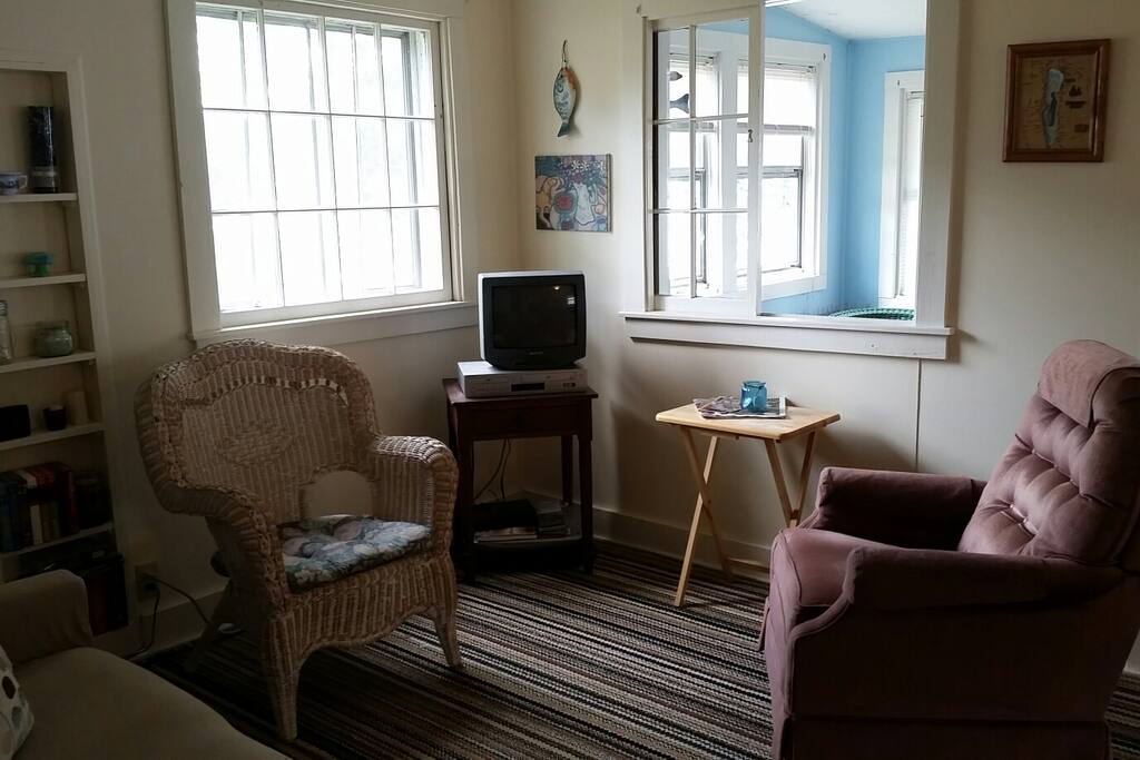 Living Room with a pull-out couch