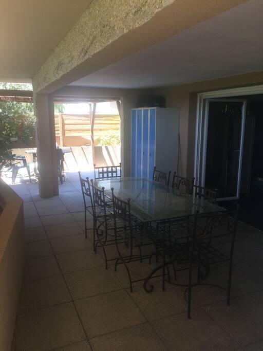 terrasse ombragée