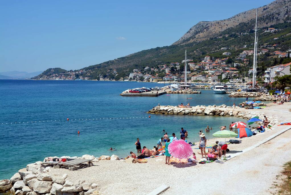 Plaža ispred apartmana