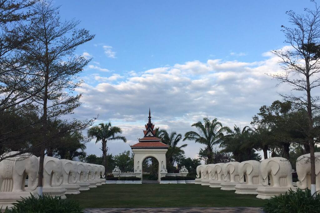雅居乐小区内景