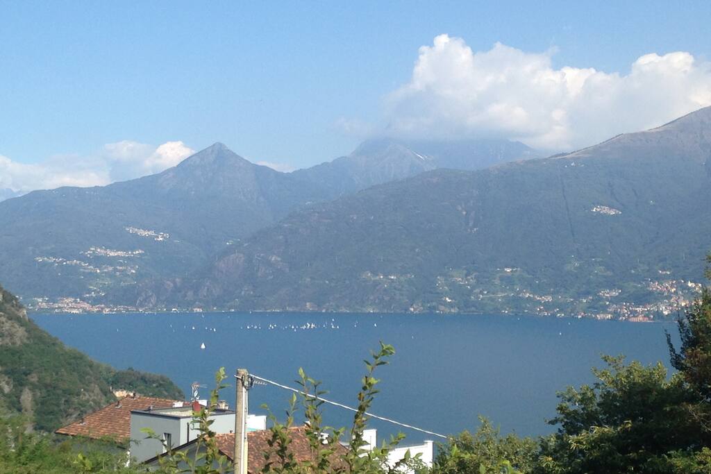 Beautiful view on the lake
