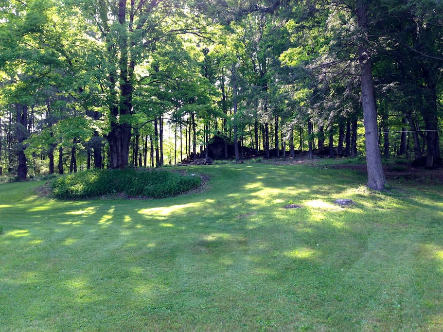 Back yard towards boulder