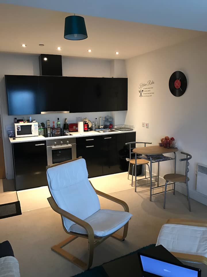 Flat is nice. Nice flat.