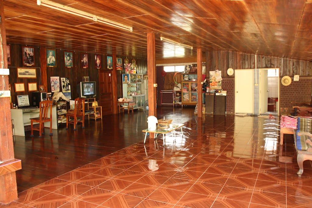The living room