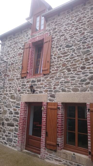 façade de la maison au Nord.