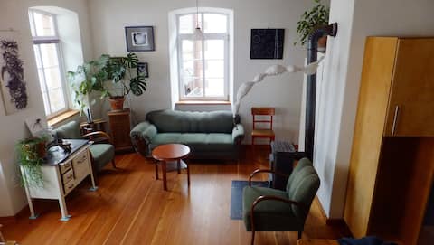 Stay in the old village schoolhouse
