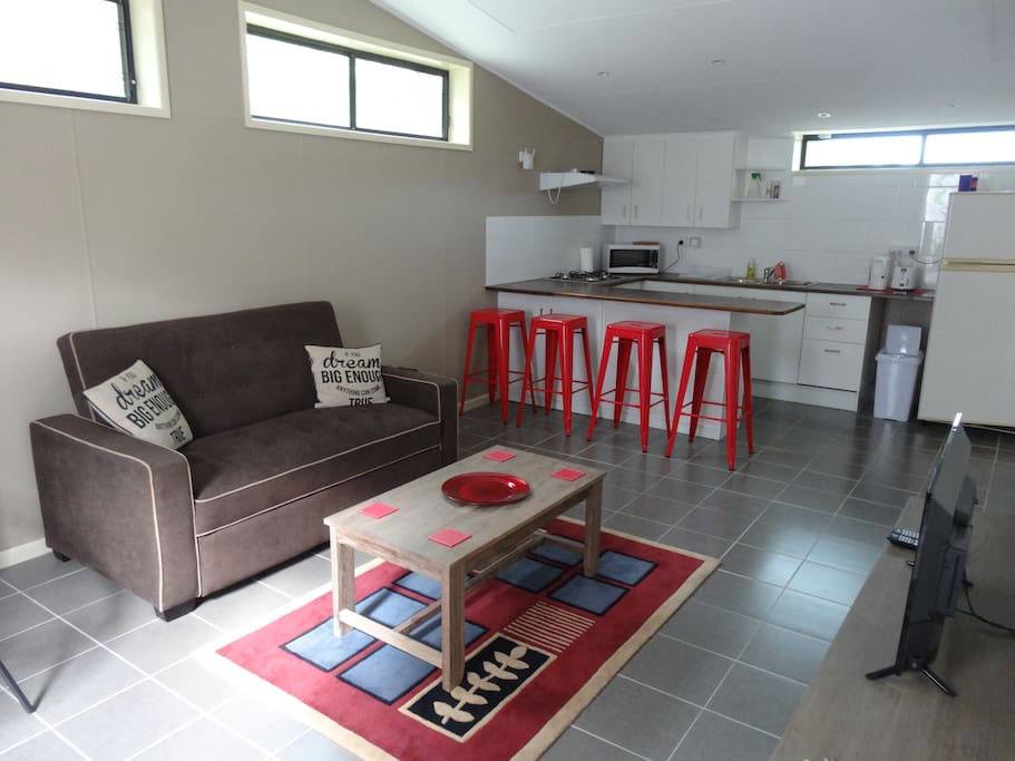 Lounge and Kitchen