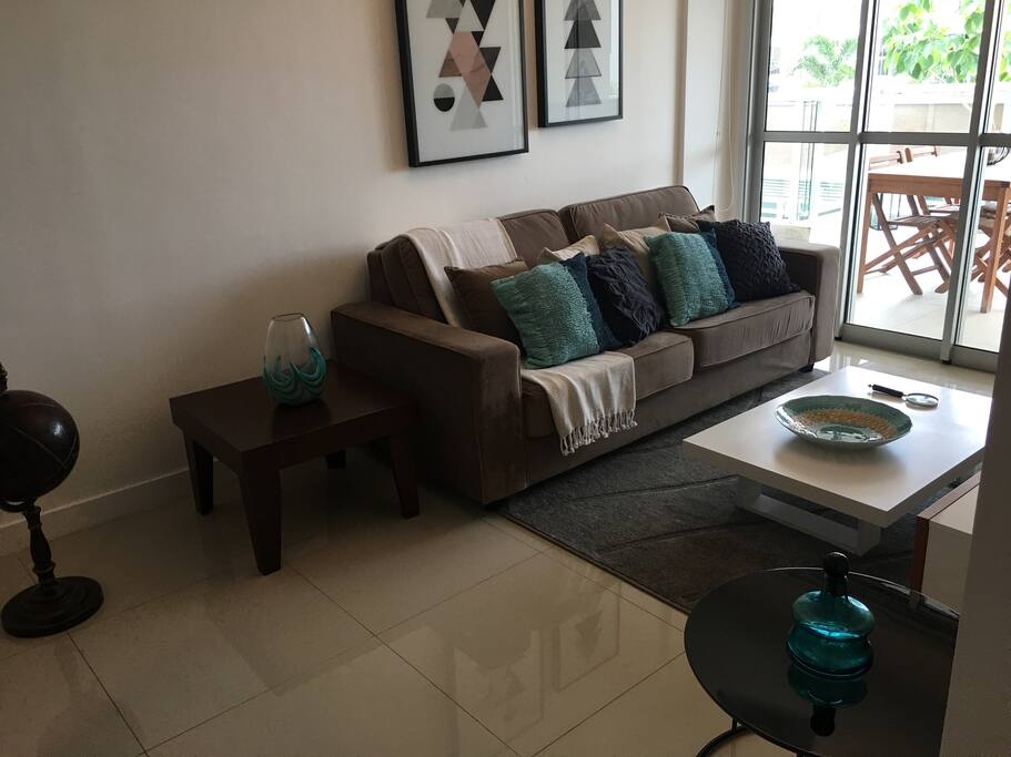 Sala com varanda