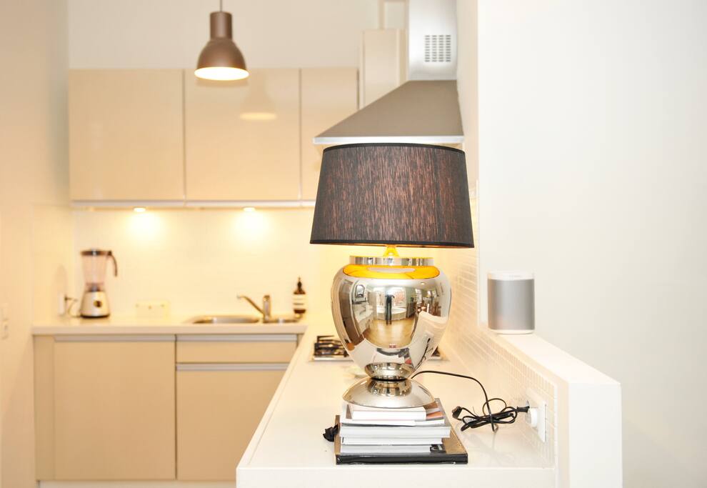 Modern open kitchen