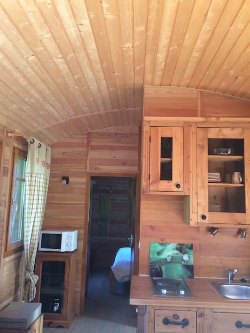Coin séjour tout bois