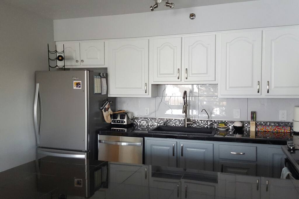 Newly remodeled kitchen