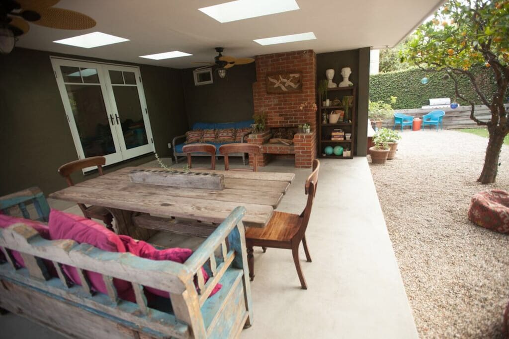 Outdoor living room