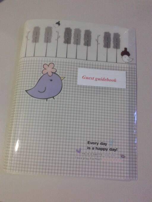 Guest guidebook