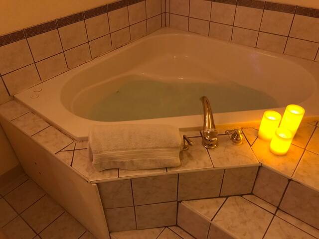 Jacuzzi Studio - Walk to Downtown!