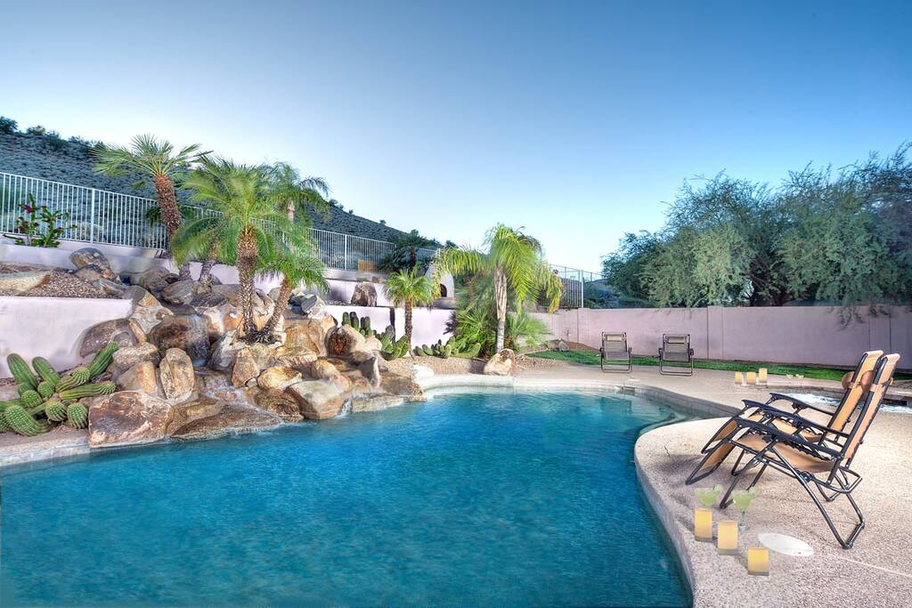 Sparkling pool