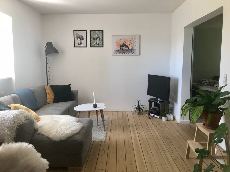 The living room