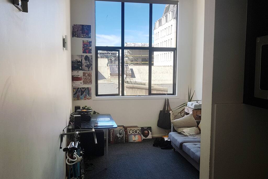 Entrance to the studio