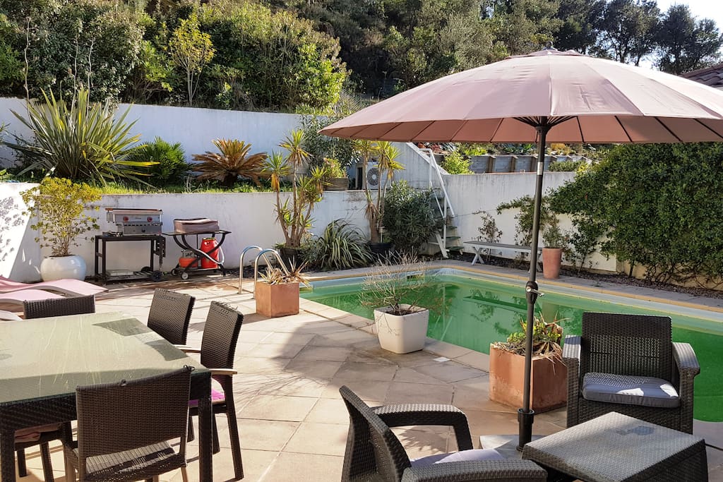 terrasse / piscine / plancha
