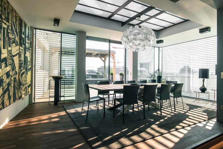 Luxury Penthouse With Sauna And Rooftop Terrace Flats For Rent In Berlin Berlin Germany