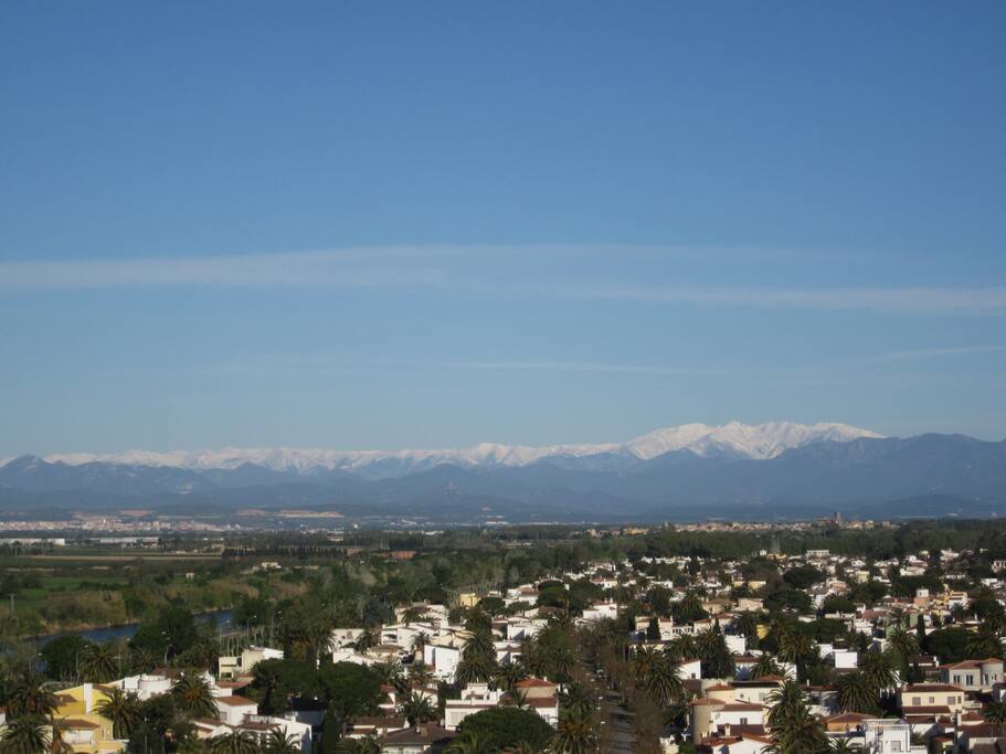 Magnifique vue sur les Aiguamolss