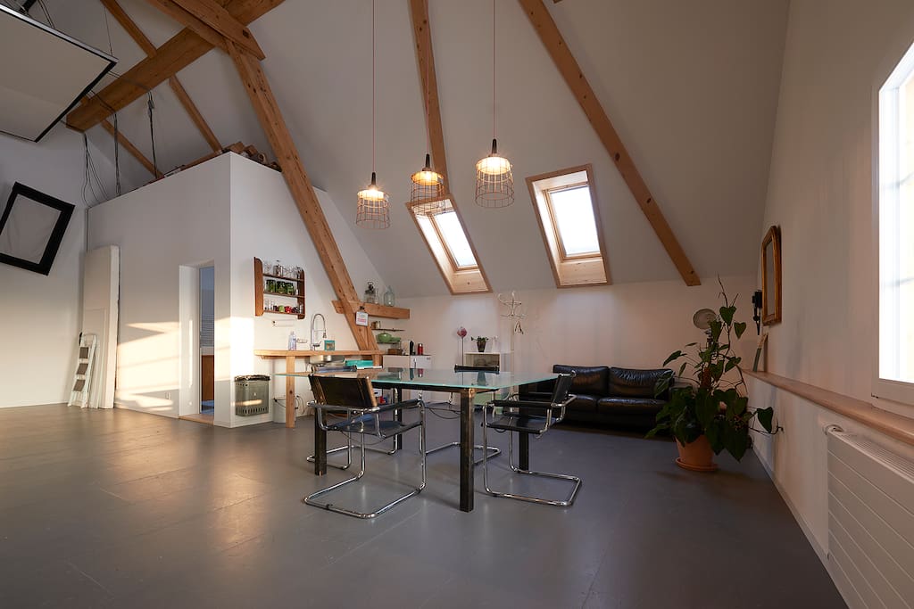 Sitzgelegenheit im Fotostudio