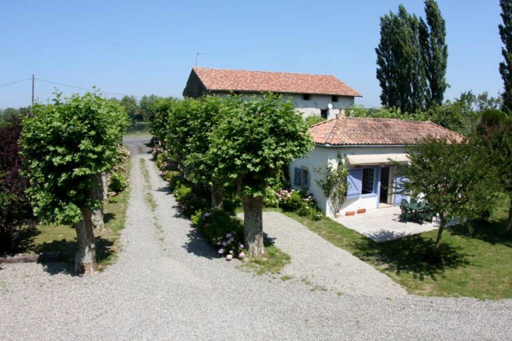 Entrée de la propriété