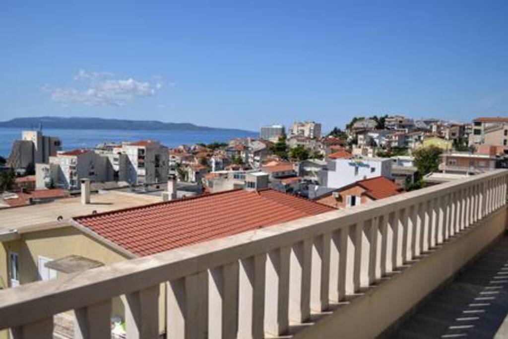 Big Common Terrace with Sea View