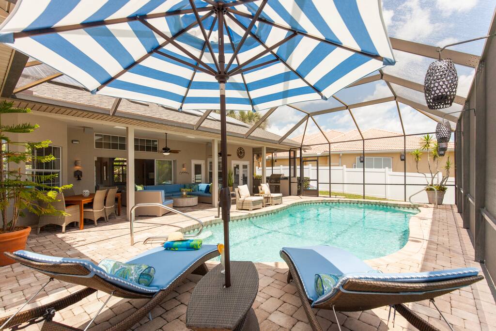 Pool side