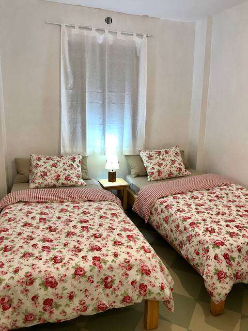 Two single bed room