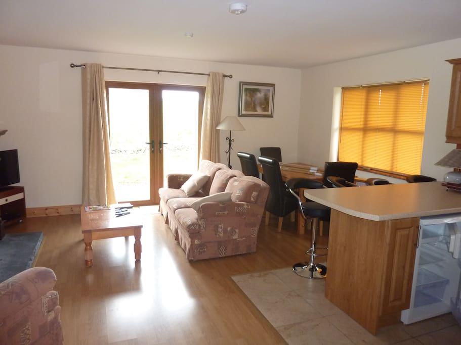 Dining cum Sitting room area, TV,