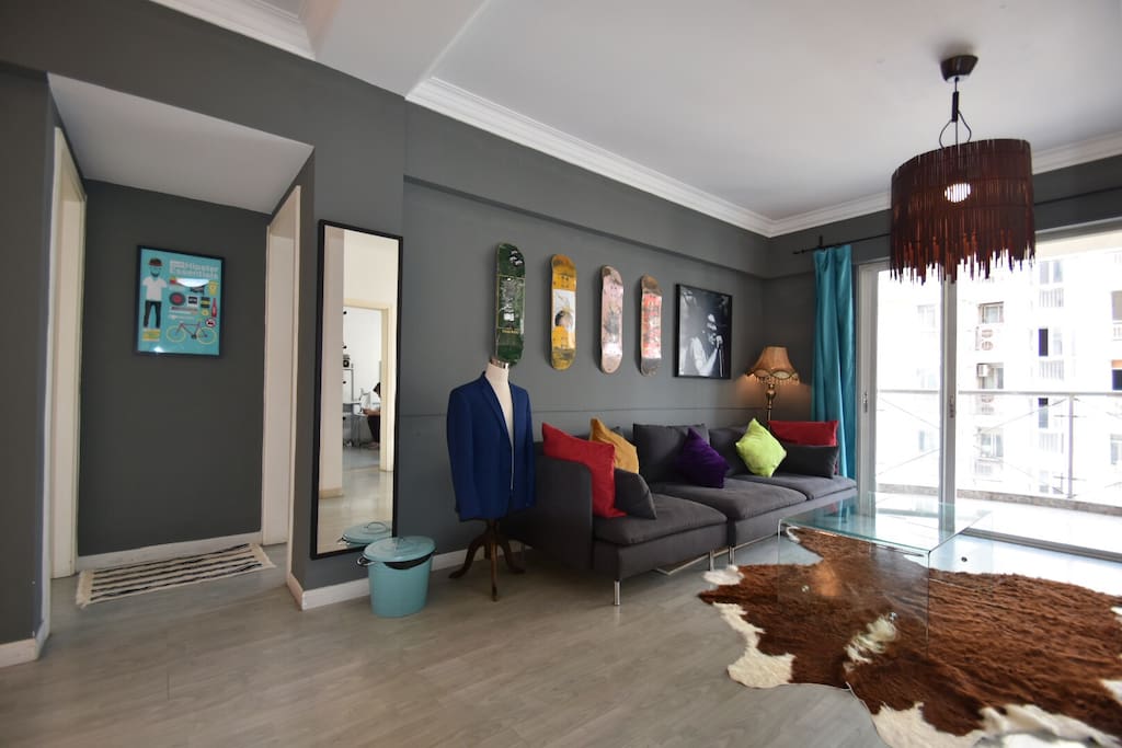 Enjoy The Cool Design And The Balcony That You Can See The Outside