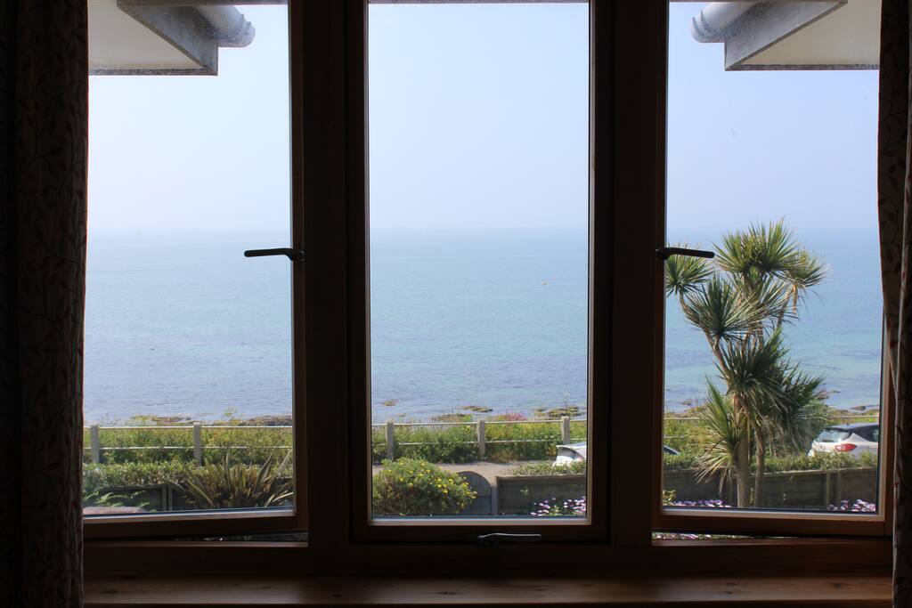 View from twin room