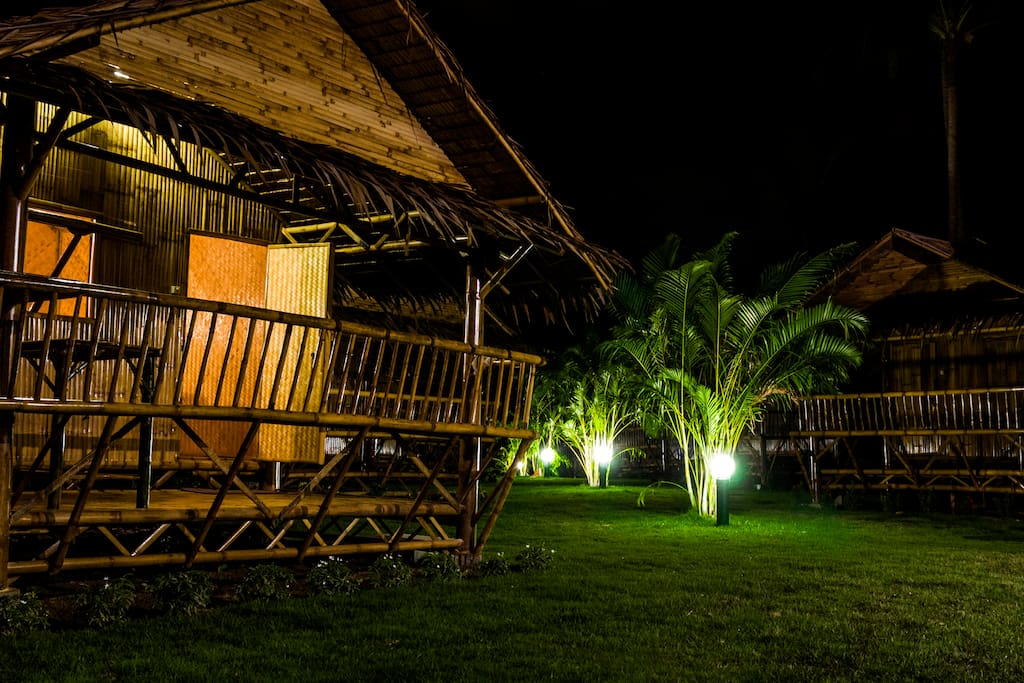 Jardin de noche