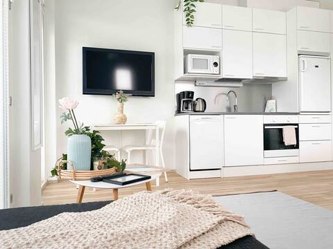 Top performing Airbnb: Beautiful cozy apartment with free parking in Eteläinen Suuralue