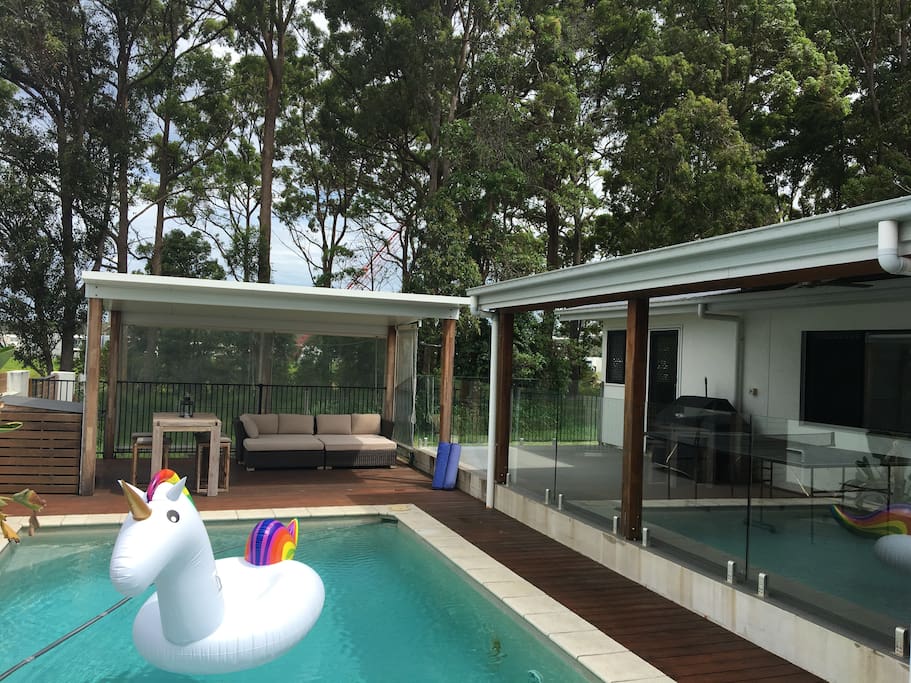 fancy a swim after a day at the beach
