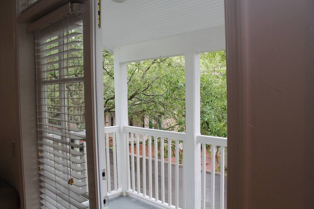 East balcony