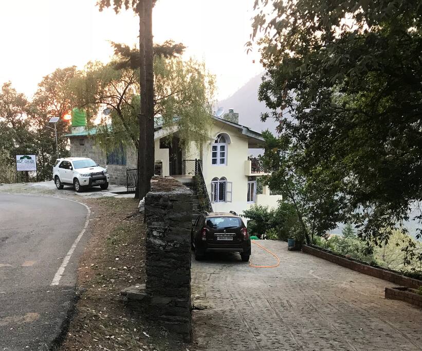 Parking space of GHAR.