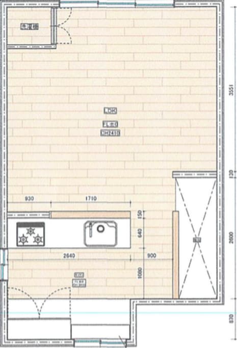 Upstairs floor plan