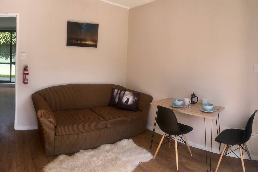 Relax in the separate lounge area with comfortable furnishings