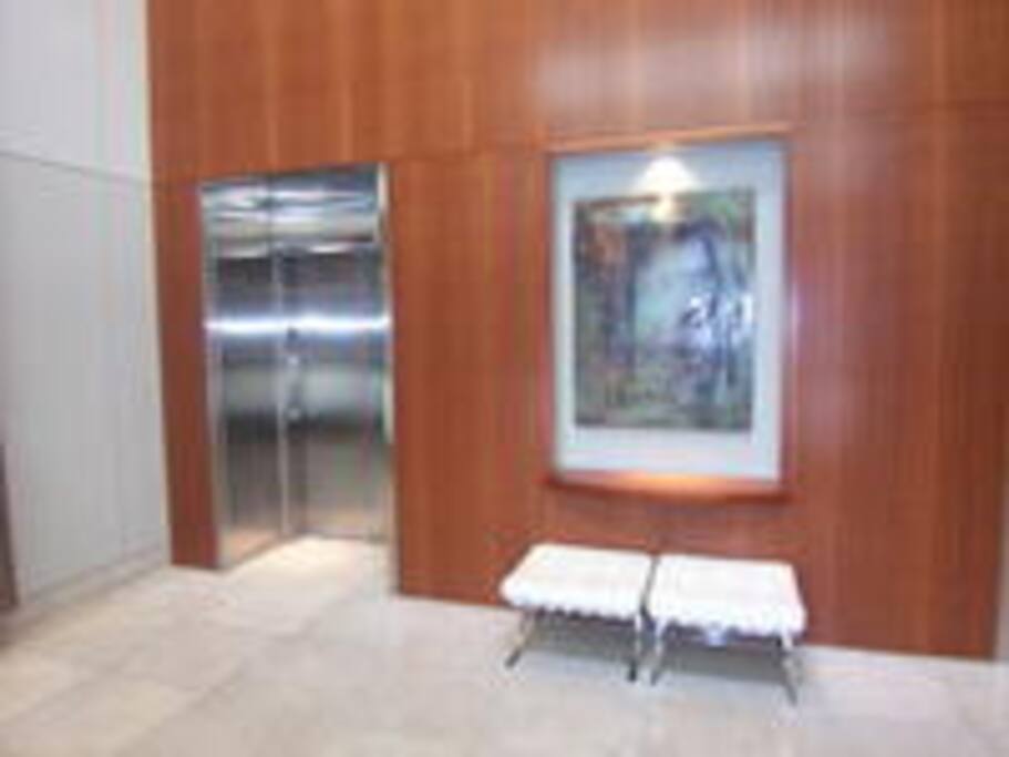 Lobby with Elevator